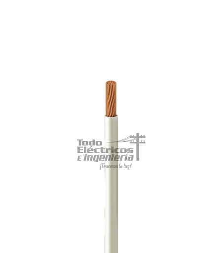 [0090099000025] CABLE 6 BLANCO THHN/THWN C    