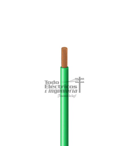 [0090099000033] CABLE 2 VERDE THHN/THWN     