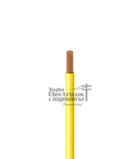 [0090917000006] CABLE VEHICULAR 18 AMARILLO     