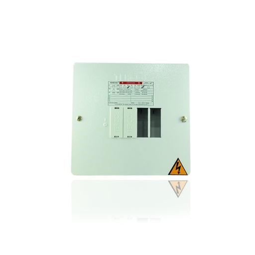 [0100103000002] TABLERO 4 CTOS SIN PUERTA     