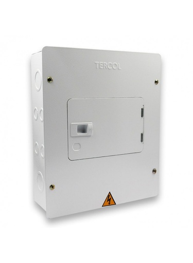 [0100105000003] TABLERO 8 CTOS CON PUERTA METALICA TERCOL   