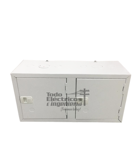 [0101018000002] CAJA EMPALME 40X20X15 2P FONDO MADERA    