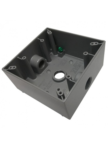 [0200202000003] CAJA RAWELT 4X4 3 ENTRADAS 1/2"   