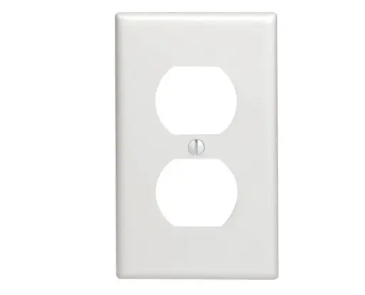 [0360362000001] LEVITON PLACA DOBLE BLANCA     