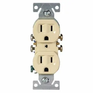 [0360369000002] LEVITON TOMA DOBLE BEIGE     