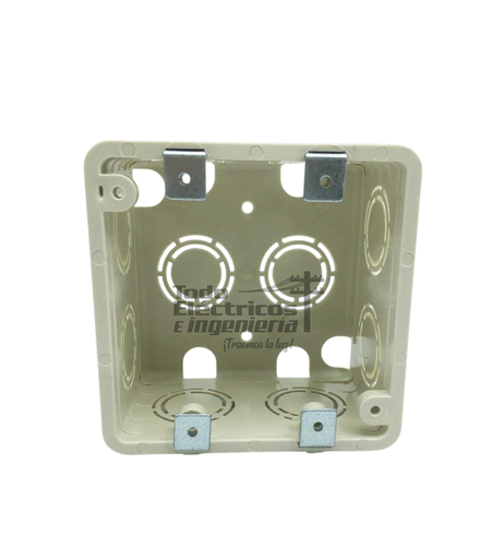 CAJA PVC 10X10 REFUERZO METALICO    