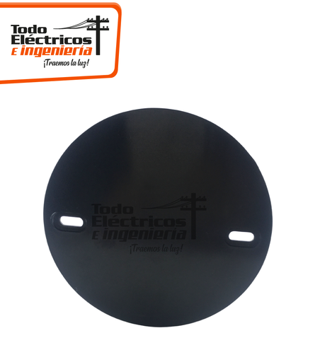 [0434321000004] TAPA PVC OCTAGONAL LIBRE DE HALOGENOS NEGRA    