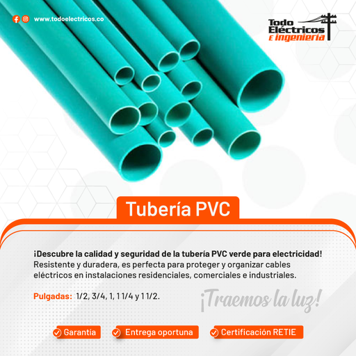 [0434323000002] TUBO PVC 3/4"      