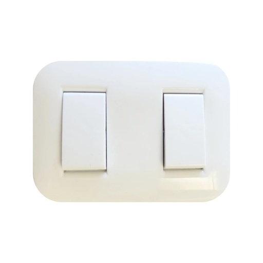 [0500506000002] SOBREPONER SWITCH DOBLE      