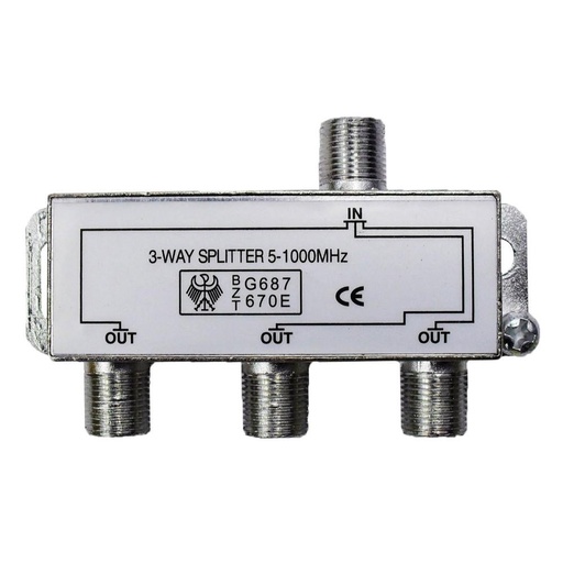 [0510514000002] TV ESPLITER 3X1 VIAS     