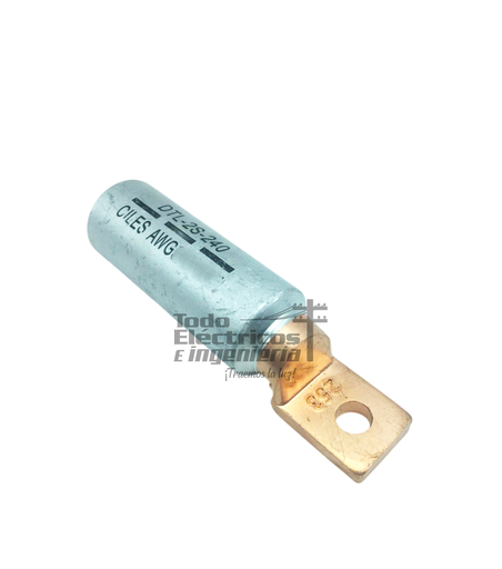 [0530534000005] TERMINAL 2/0 BIMETALICA PALA DE COBRE   