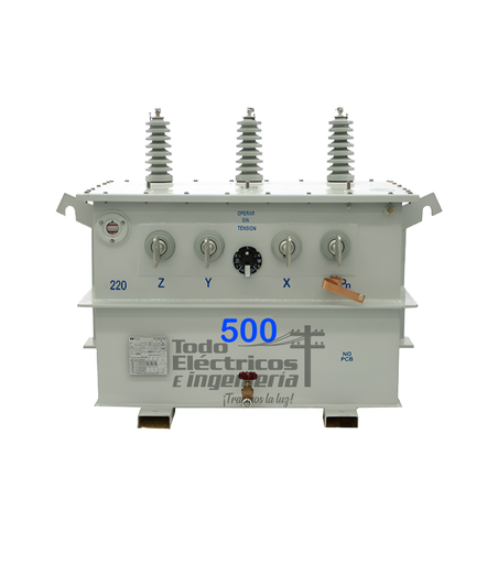 [0555513000010] TRANSFORMADOR TRIFASICO 500 KVA      