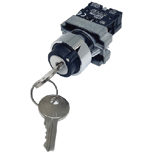 [0171717000004] SELECTOR MULETILLA 2 POSICIONES CON LLAVE